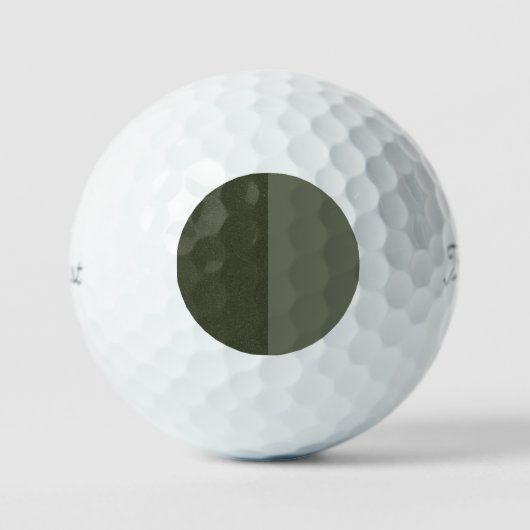 Moss Green Duo Design golfbal –  Golfballen (Voorkant)