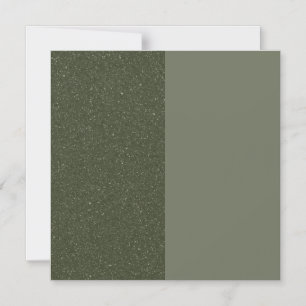 Moss Green Duo Dunne Magnetische Kaart – Aanpasbaa Uitnodiging