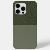 Moss Green Duo iPhone Case (Achterkant)