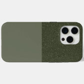 Moss Green Duo iPhone Case (Achterkant (horizontaal))