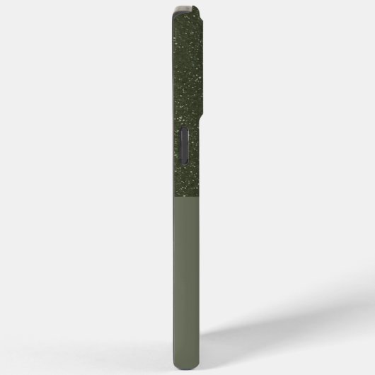 Moss Green Duo iPhone Case (Achterkant / Rechts)
