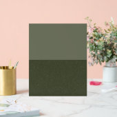 Moss Green Duo Panel Acryl Teken –  Bord (Huwelijk)