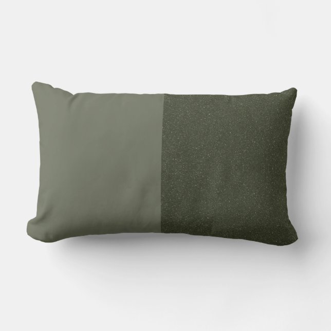 Moss Green Duo Pillow –  accent Kussen (Voorkant)