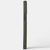 Moss Green Duo-Texture iPhone 12 Pro Max Hoesje (Achterkant / Rechts)