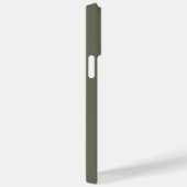 Moss Green Duo Texture iPhone 14 Pro Max Hoesje (Achterkant / Rechts)