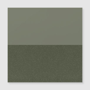 Moss Green Duo-Tone Magnetische Kaart –