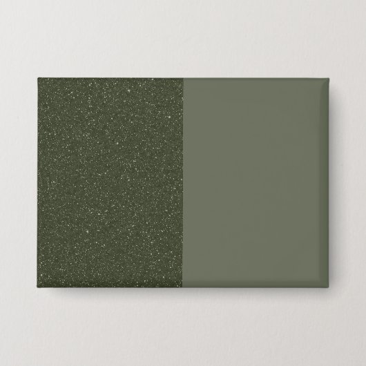 Moss Green Duo-Tone Rectangle Button – Aanpassen (Voorkant)