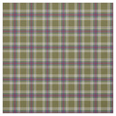 Moss Green en Paarse Mode Play Stof (Swatch)