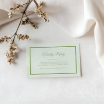 Moss Green Estate Online RSVP Kaart