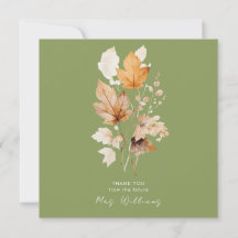 Moss Green fluistert van Herfst Vrijgezellenfeest 