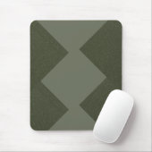 Moss Green Geometric Mousepad Muismat (Met muis)