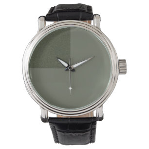 Moss Green Geometric Watch – Horloge