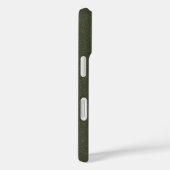 Moss Green Glitter iPhone 16 Hoesje – (Achterkant / Rechts)
