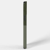 Moss Green Glitter iPhone Case Hoesje (Rechterkant)