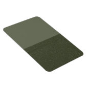 Moss Green Half Textured Aangepaste flexibele magn Magneet (Rechterzijde)