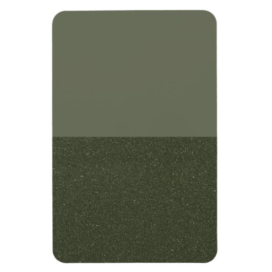 Moss Green Half Textured Aangepaste flexibele magn Magneet (Verticaal)