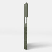 Moss Green iPhone Case Hoesje (Rechterkant)