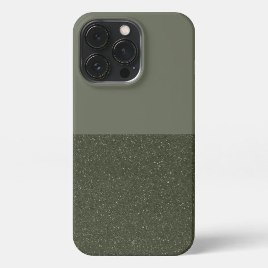 Moss Green iPhone Case Hoesje (Achterkant)
