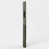 Moss Green iPhone hoesje aanpassen (Achterkant/rechts)