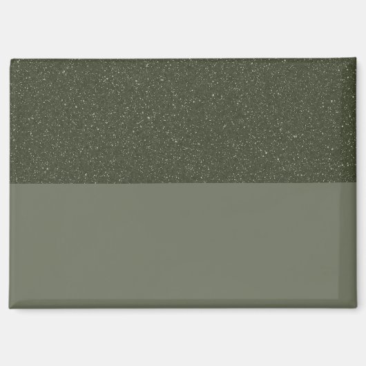 Moss Green Magnet (bovenpaneel textuur) – Aanpasse (Voorkant)