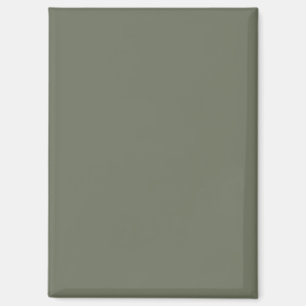 Moss Green Minimalist aangepaste koelkastmagneet Magneet