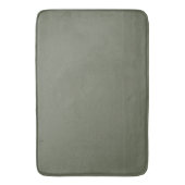 Moss Green Minimalist Badmat – (Voorkant Verticaal)