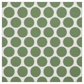 Moss Green Mod Stippen Stof (Swatch)