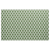 Moss Green Mod Stippen Stof (Fat Quarter)