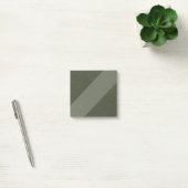 Moss Green Modern Custom Sticky Notes (Kantoor)