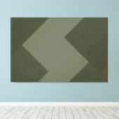Moss Green Moderne Canvas Kunst (Insitu (Houten vloer))