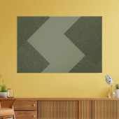 Moss Green Moderne Canvas Kunst (Insitu (Woonkamer))