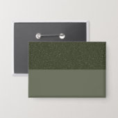 Moss Green Name Badge |  Button (Voorkant / Achterkant)
