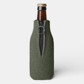 Moss Green Noise Effect Bottle Cooler – Aanpassen (Fles Achterkant)