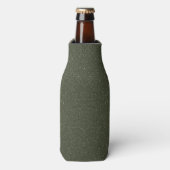 Moss Green Noise Effect Bottle Cooler – Aanpassen (Fles Voorkant)