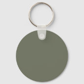 Moss Green Noise Effect Custom Sleutelhanger (Achterkant)