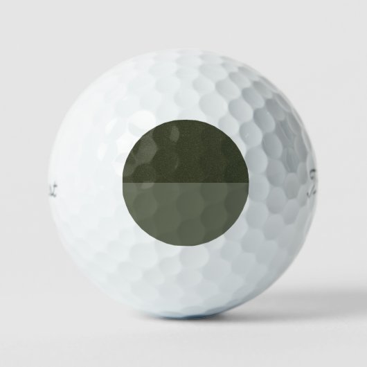 Moss Green Noise Golf Ball – Aangepast ontwerp Golfballen (Voorkant)