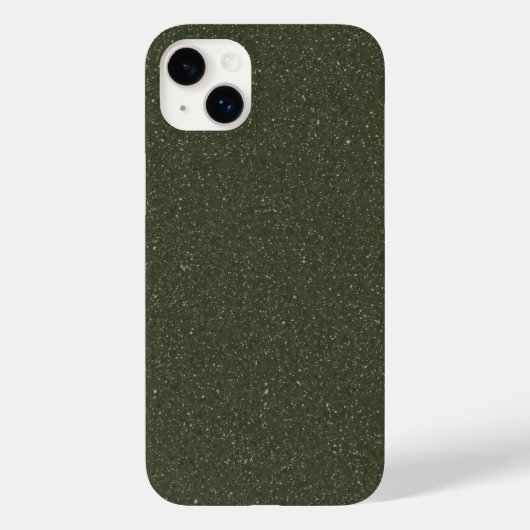 Moss Green Noise iPhone 14 Plus Hoesje – Aanpassen (Achterkant)