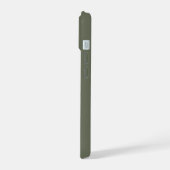 Moss Green Noise iPhone 15 Hoesje (Linkerkant)