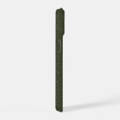 Moss Green Noise iPhone 15 Hoesje (Rechterkant)