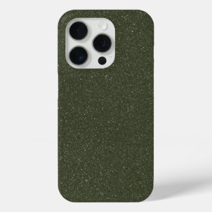 Moss Green Noise iPhone 15 Pro Hoesje – Aangepast