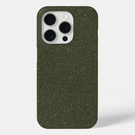 Moss Green Noise iPhone 15 Pro Hoesje – Aangepast (Achterkant)