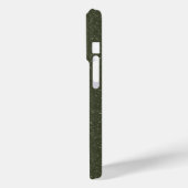 Moss Green Noise iPhone 15 Pro Hoesje – Aangepast (Achterkant / Links)