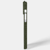 Moss Green Noise iPhone 15 Pro Max Hoesje (Aangepa (Achterkant / Links)
