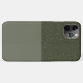 Moss Green Noise iPhone Case (Achterkant (horizontaal))