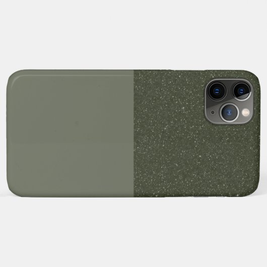 Moss Green Noise iPhone Case (Achterkant (horizontaal))