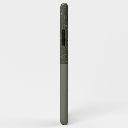 Moss Green Noise iPhone Case (Achterkant/rechts)