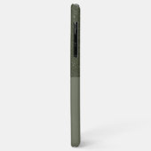 Moss Green Noise iPhone Case (Achterkant/links)
