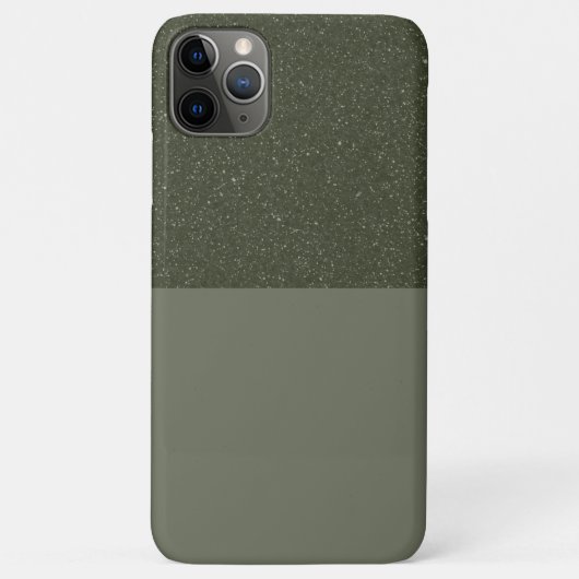 Moss Green Noise iPhone Case (Achterkant)