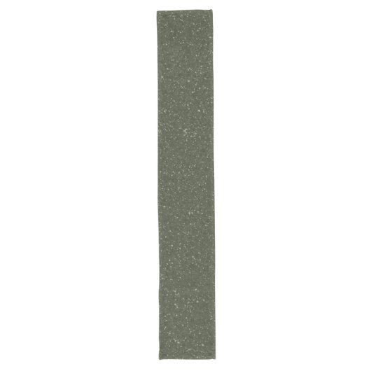 Moss Green Noise Table Runner Lange Tafelloper (Voorkant)