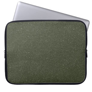 Moss Green Noise Texture Laptophoes – Aanpassen Laptop Sleeve